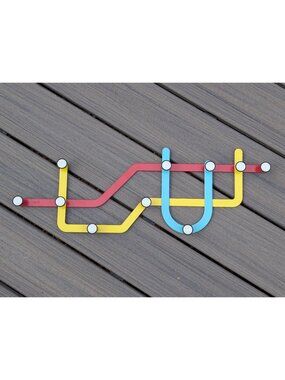 UMBRA Subway Hanger Coat Rack ALAN WISNIEWSK Modernism Design Contemporary MCM